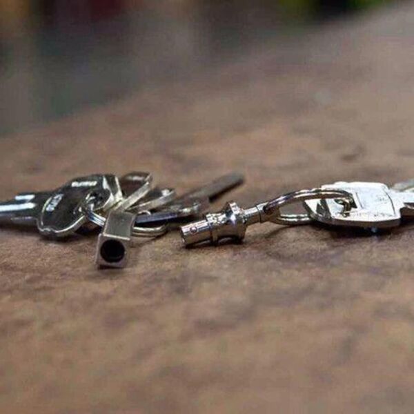 Key-Bak #1123cylindical Çek-Ayır Anahtarlık Halkası