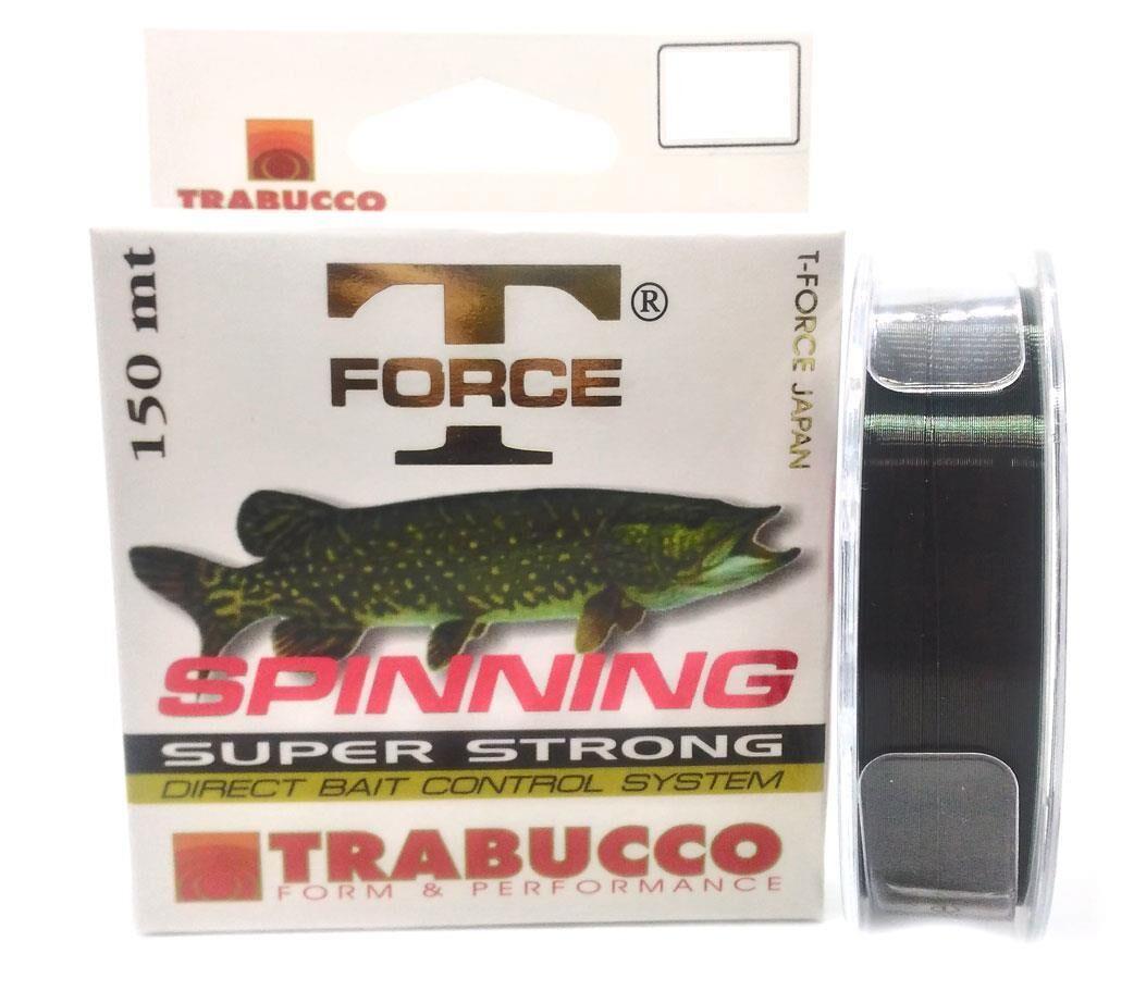 Trabucco T-Force Spining Pike Monoflament Olta Misinası 150Mt 0,20 mm