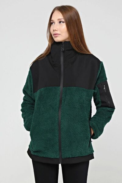 North Trace Gecko Kapüşonlu Kadın Welsoft Polar Nefti - L