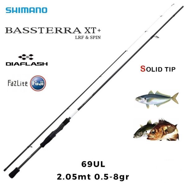 Shimano Bassterra XT+ LRF 205cm 0.5-8gr Olta Kamışı