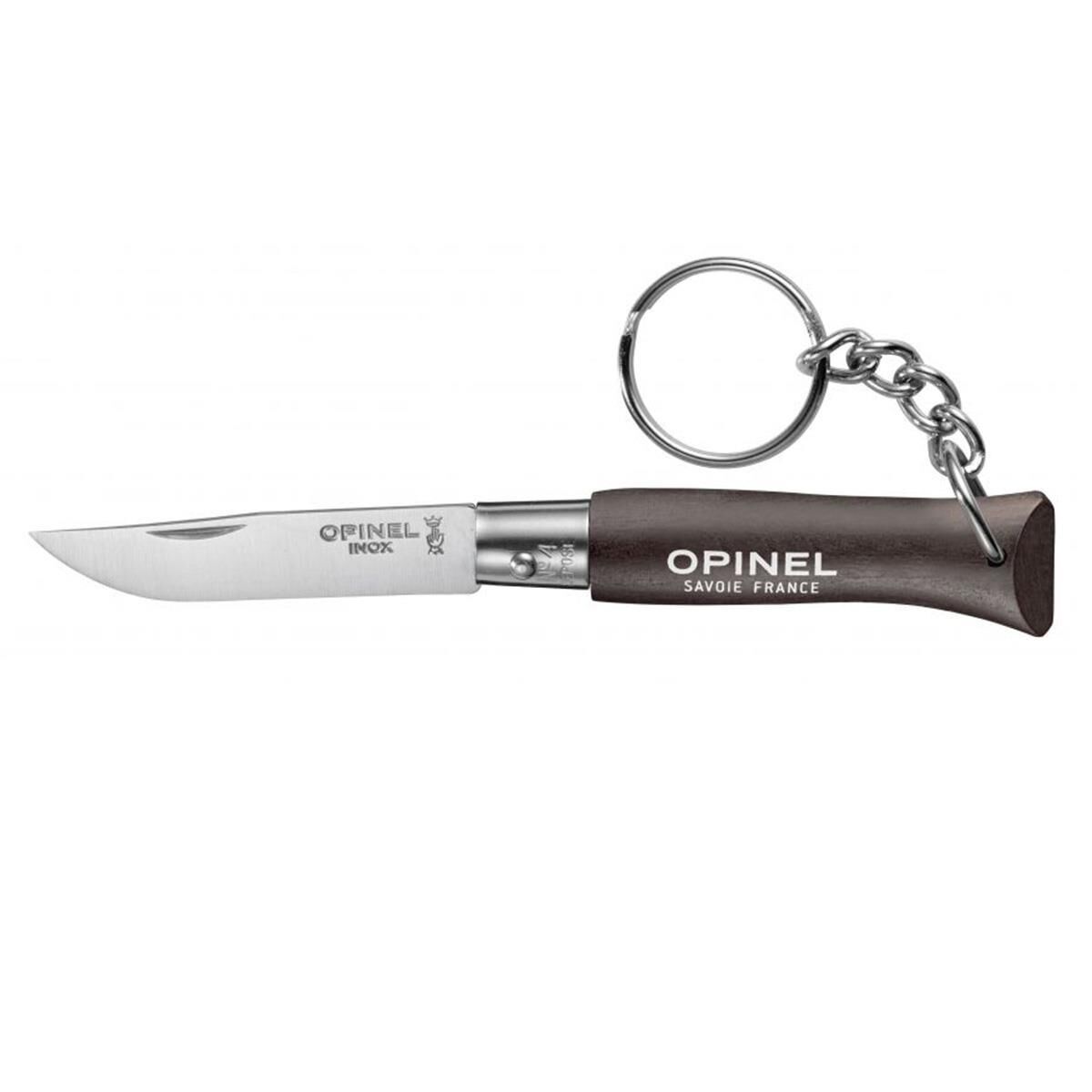 Opinel No 4 Anahtarlıklı Paslanmaz Çelik Çakı SİYAH