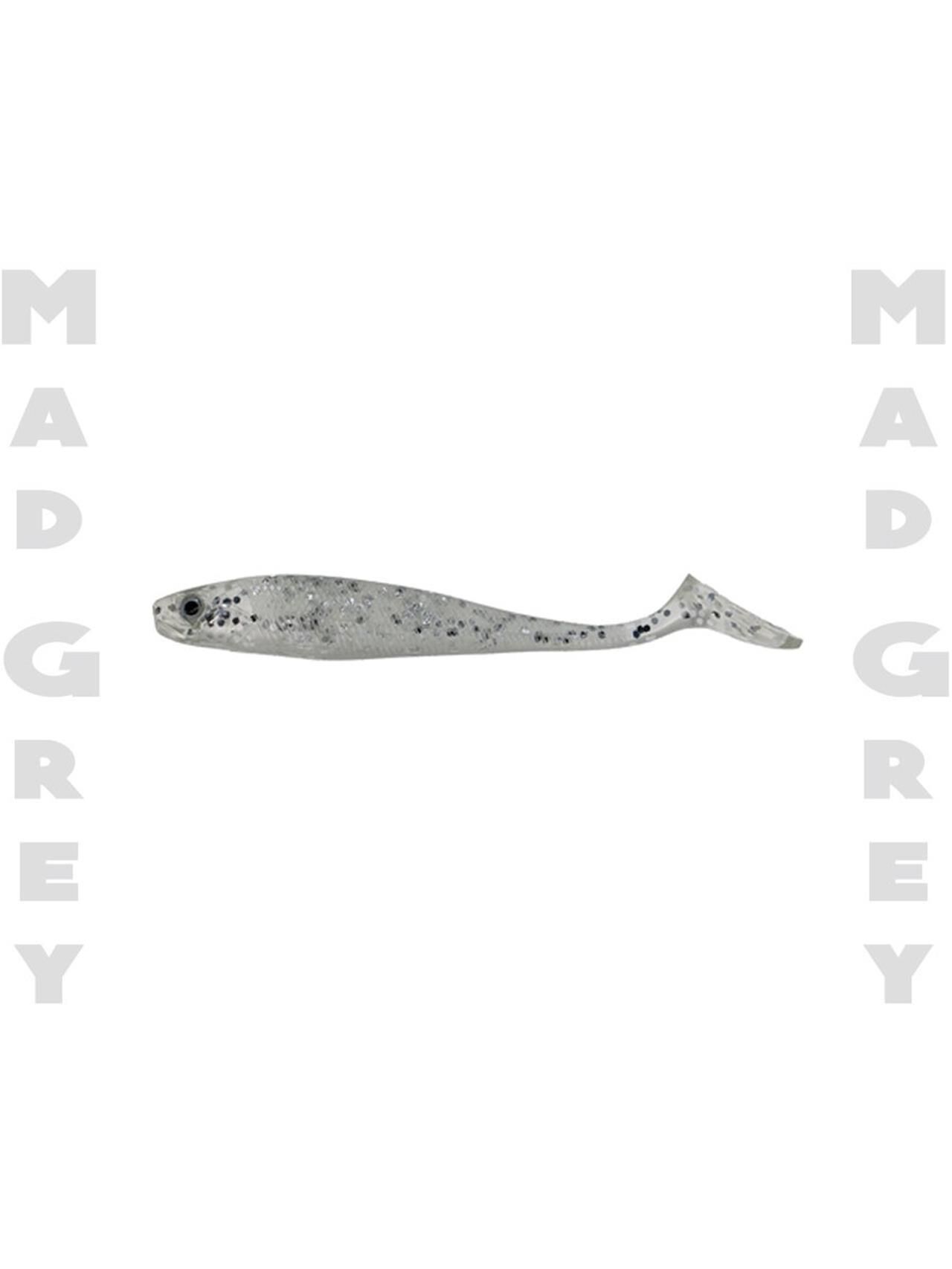 Fujin Duck Tail 9 cm Silikon Balık Mad Grey