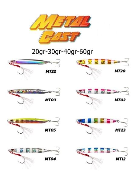 Fujin Metal Cast Jig Metal Yem