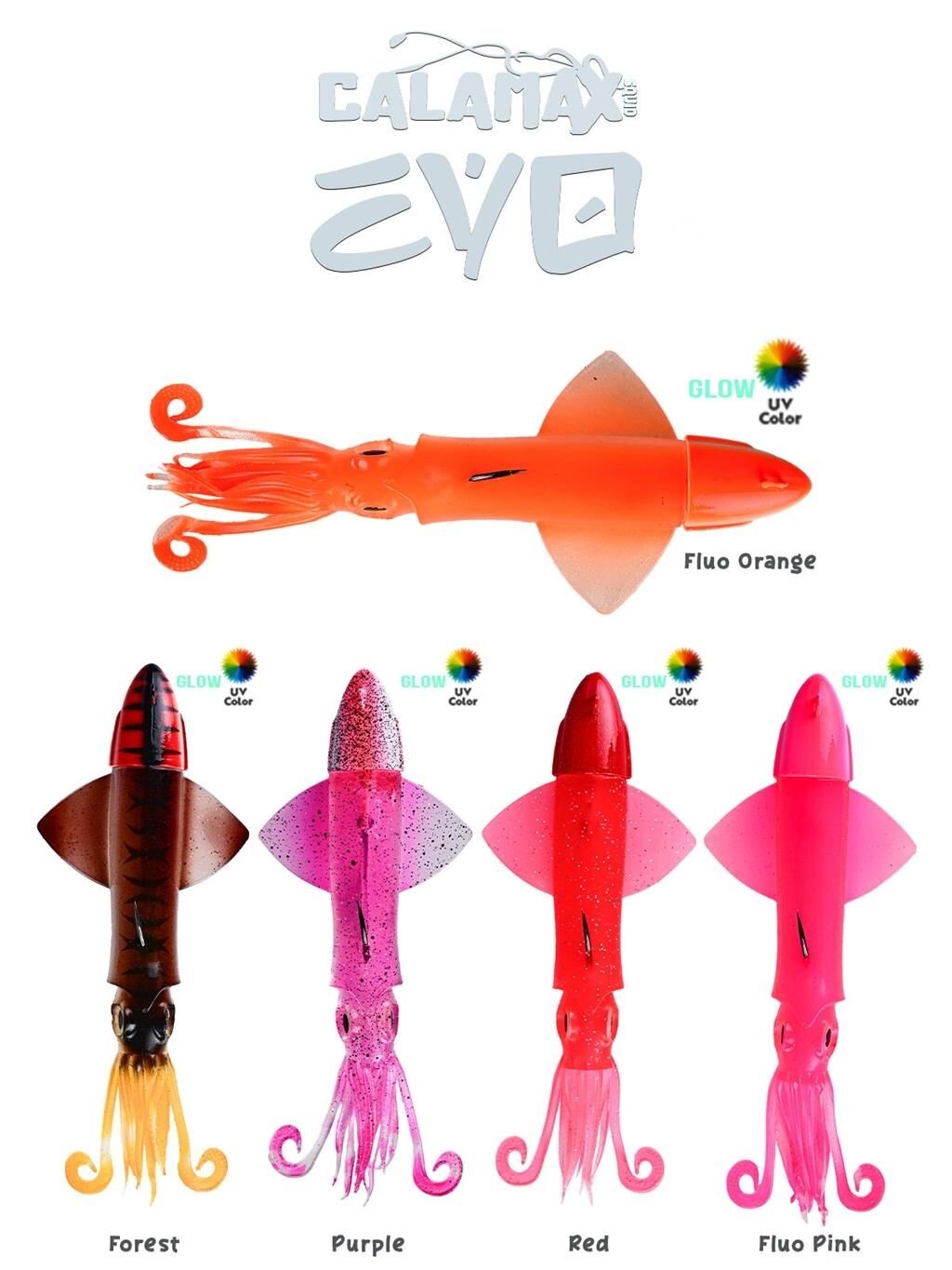 Fujin Calamax EVO Combo Squid Silikon Yem