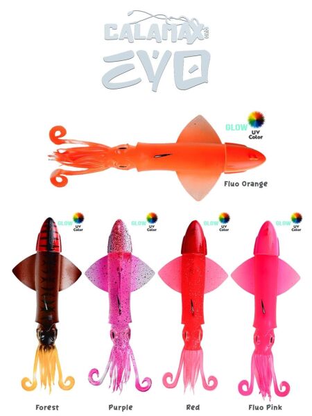 Fujin Calamax EVO Combo Squid Silikon Yem