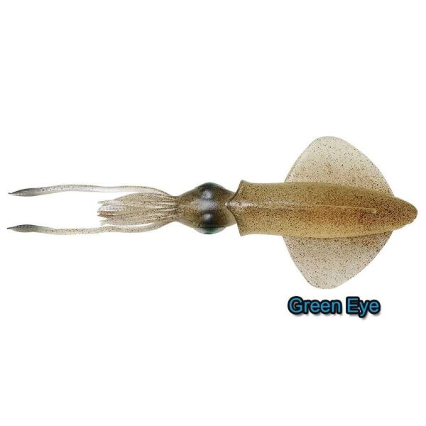 Savage Gear Swim Squid 9,5cm 5gr 4 Adet Silikon Yem Green Eye
