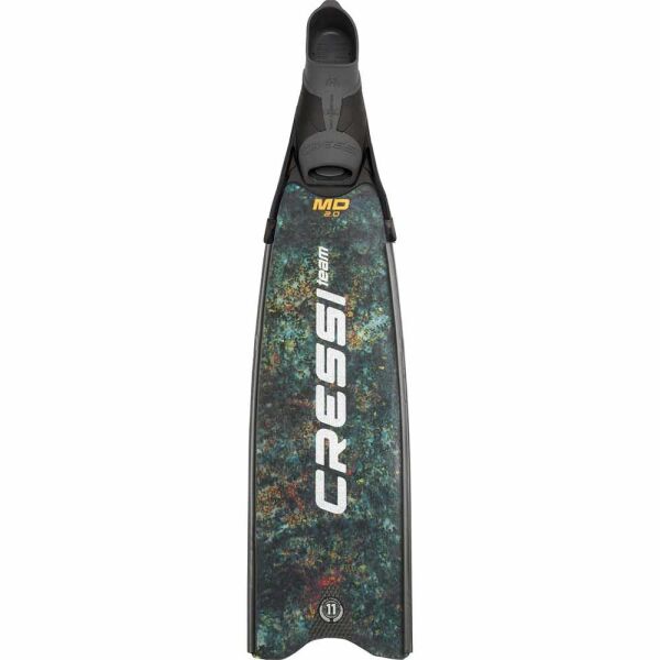 Cressi Gara Turbo Carbon MD Dalış Paleti Camo Green - 44 - 45