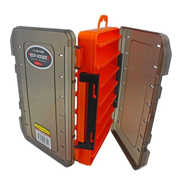 Sea Horse Lure Box Çift Taraflı 195*110*35 cm ( L ) Suni Yem Kutusu MAVİ