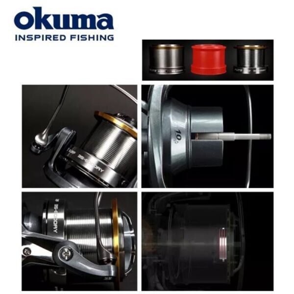 Okuma Flite Surf FLS35-1500AY Gunsmoke 9+1 BB Olta Makinesi