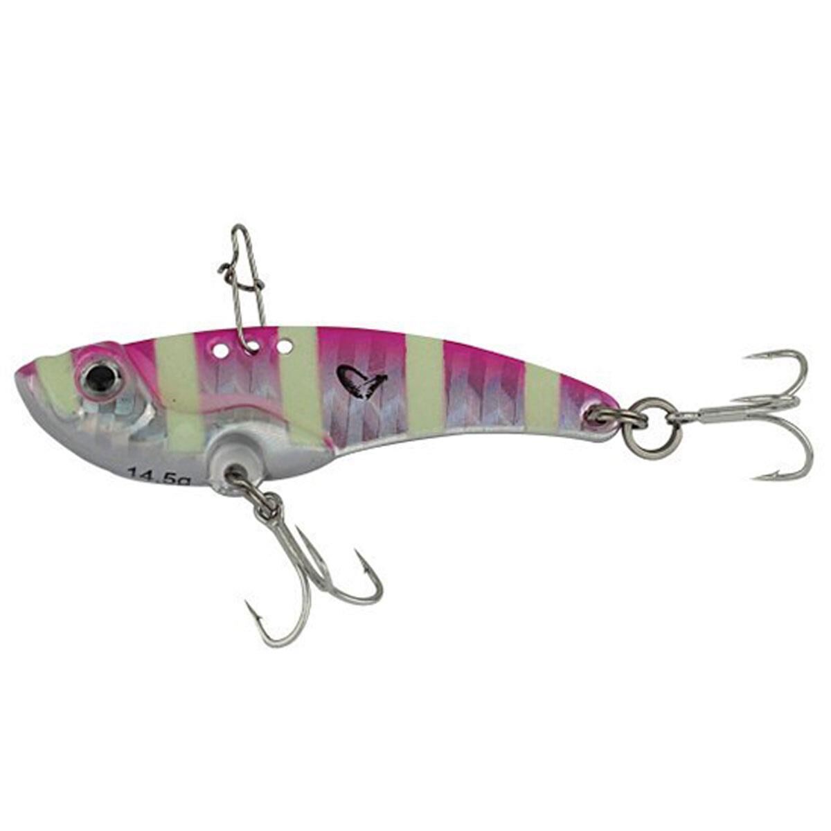 Savage Gear 3D Minnow VİB Blade 5.5Cm 14.5Gr Jig Yem PİNK ZEBRA GLOW