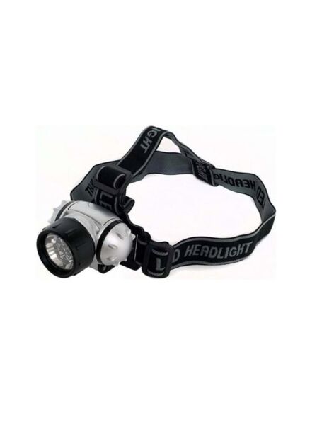 Black Watton 9 Led Head Lamp Kafa Feneri