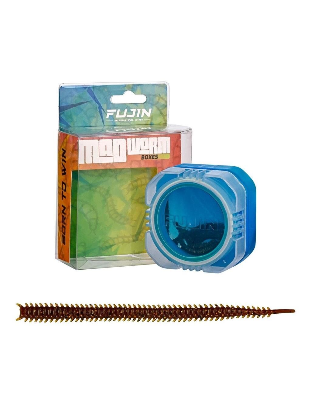 Fujin Mad Worm 9cm LRF Silikonu MOTOR OİL