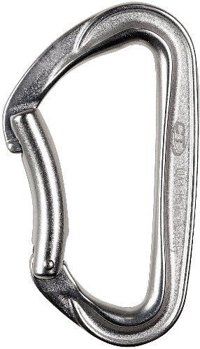 Climbing Technology Passion Eğik Kapı Karabina (Silver)