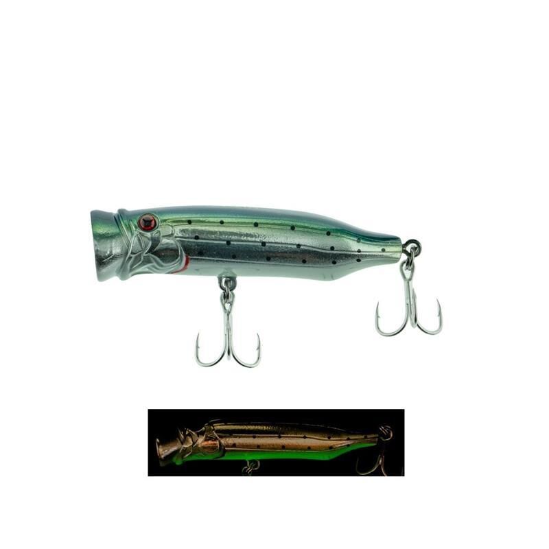 Fujin Salt Popper 70 mm 9.5 gr Su Üstü Maket Balık 043