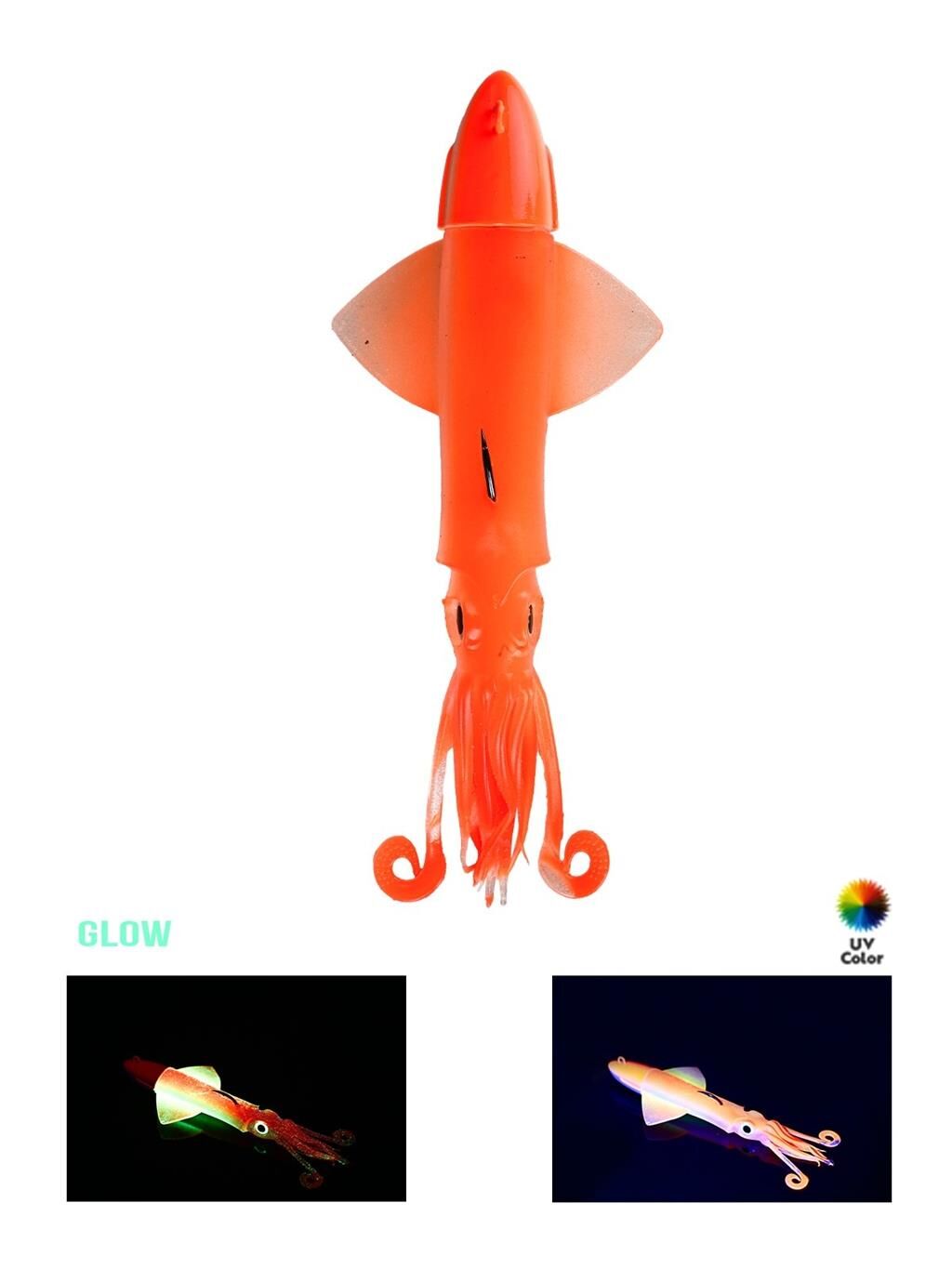 Fujin Calamax EVO Combo Squid Silikon Yem FLUO ORANGE - 160 Gr
