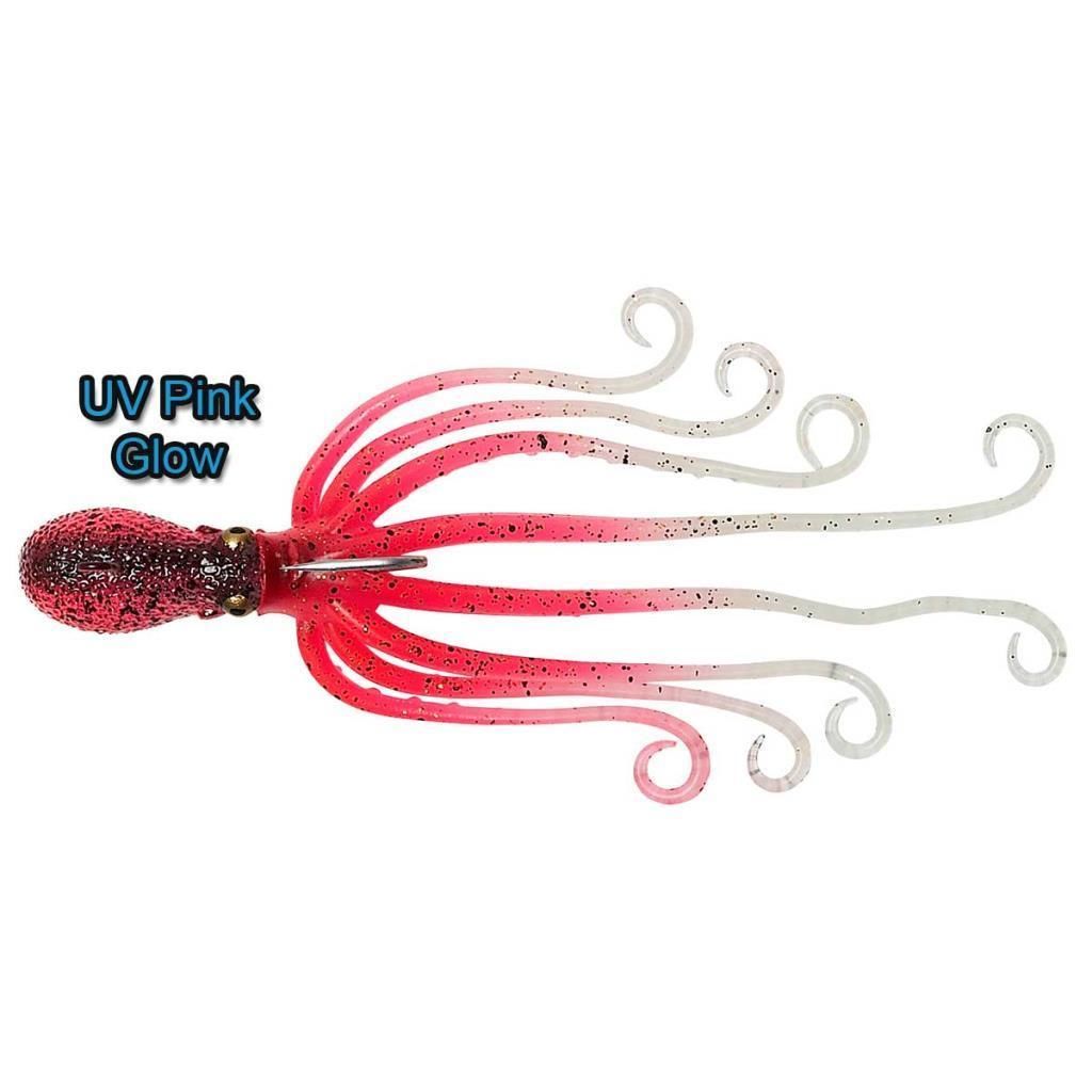 Savage Gear Octopus 35gr 10cm Silikon Yem UV Pink Glow