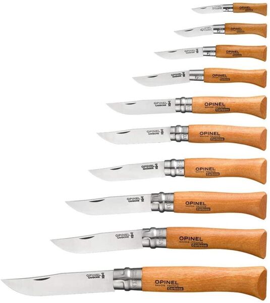 Opinel No 8 Kayın Saplı Karbon Çelik Çakı