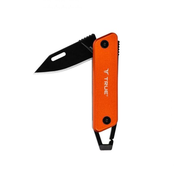 True Utility 7061 Keychain Turuncu Kutulu Çakı