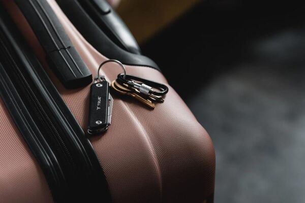 True Utility 7061 Keychain Turuncu Kutulu Çakı
