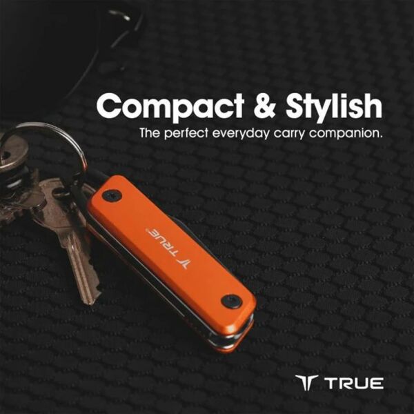 True Utility 7061 Keychain Turuncu Kutulu Çakı