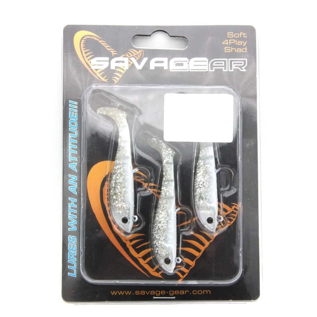 Savage Gear Soft 4Play Shad 7.2 cm 8 gr Silikon Yem Pearl Silver  NL