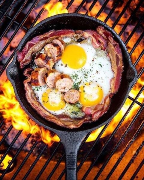 Campout Döküm Tava 10 INCH