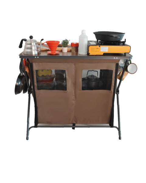 Campout Çift Kapılı Kamp Mutfağı