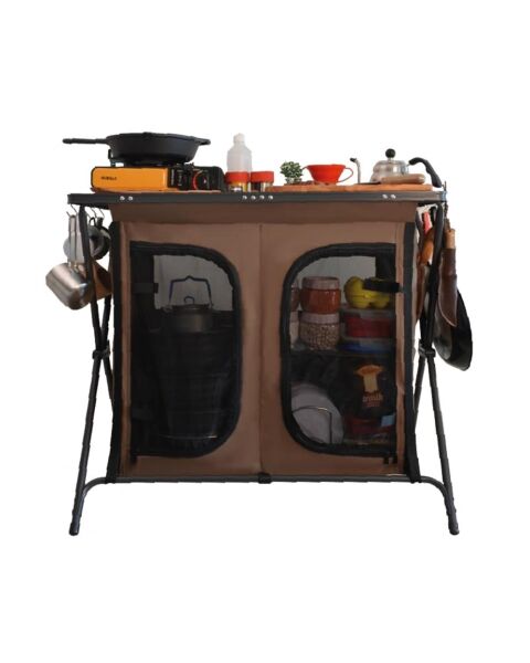 Campout Çift Kapılı Kamp Mutfağı