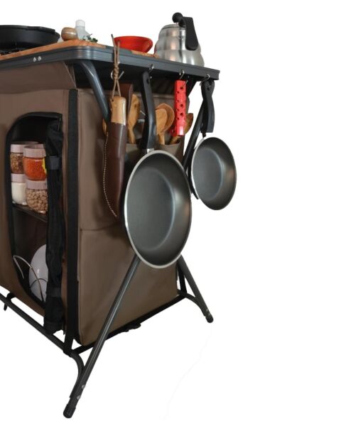 Campout Çift Kapılı Kamp Mutfağı