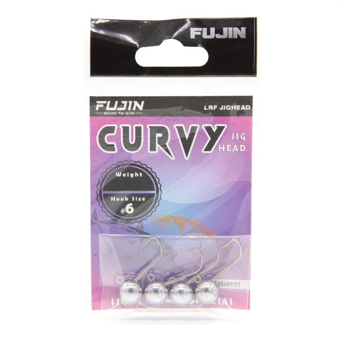 Fujin Curvy N°6 Lrf Jig Head 2,5 Gr