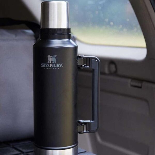 Stanley Klasik Vakumlu Çelik Termos 1 Lt SİYAH