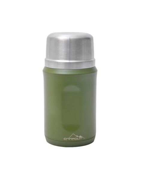 Campout Çift Katmanlı Yemek Termosu 600 ML YEŞİL