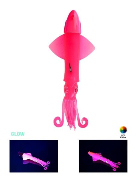 Fujin Calamax EVO Combo Squid Silikon Yem Fluo Pink - 240 Gr