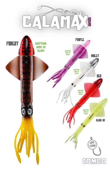 Fujin Calamax Squid Kalamar Silikon Yem