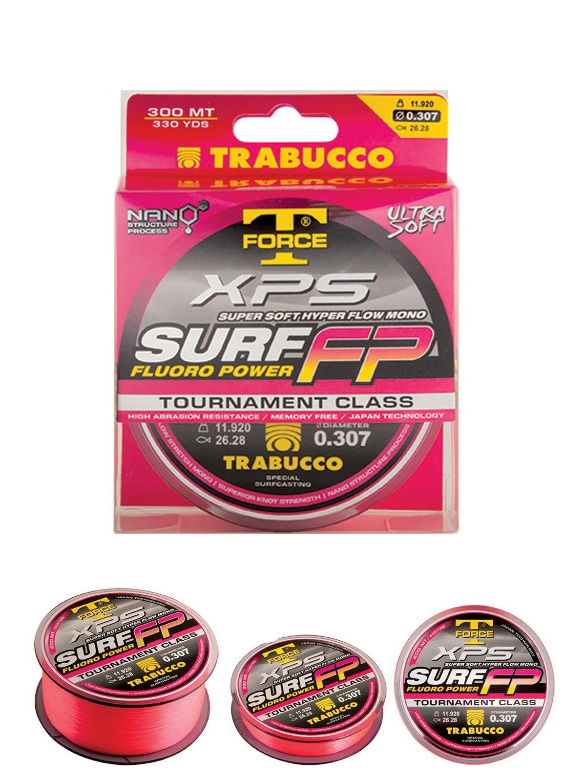 Trabucco XPS Surf FP Fluoro Power 300mt Surf Misinası 0,307 MM