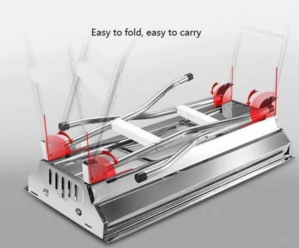 Madfox Grillmate Portatif Katlanır BBQ Mangal