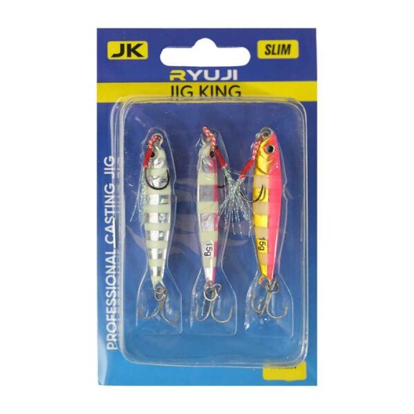 Ryuji Jig King Zebra Mix Jig Yem (3 Adet)