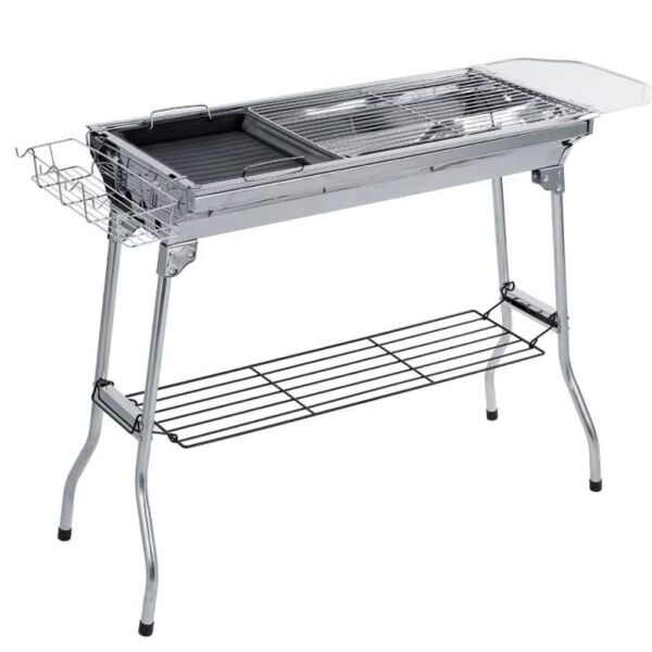 Madfox Grillmate Portatif Katlanır BBQ Mangal SİLVER