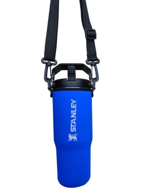 Stanley Neopren Termos Kılıfı ve Omuz Askısı 0.89 Lt The Iceflow Flip Straw Pipetli