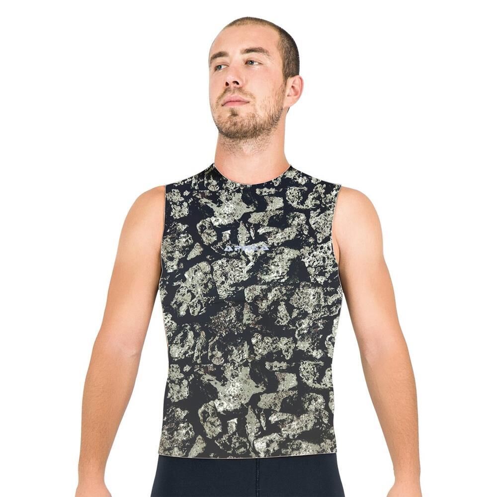 Apnea İç Yelek Yeşil Kamuflaj-V1 3MM 3XL - Yeşil Kamuflaj