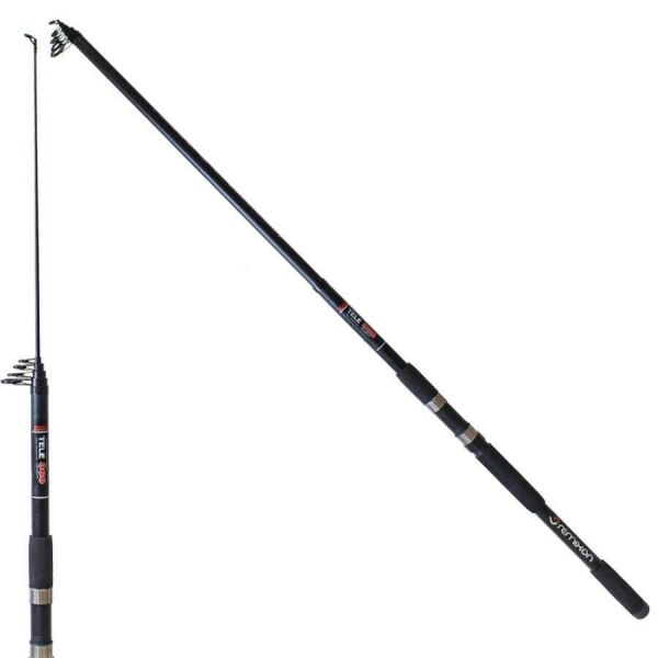Remixon Apache 390cm 250gr Teleskopik Olta Kamışı KIRMIZI