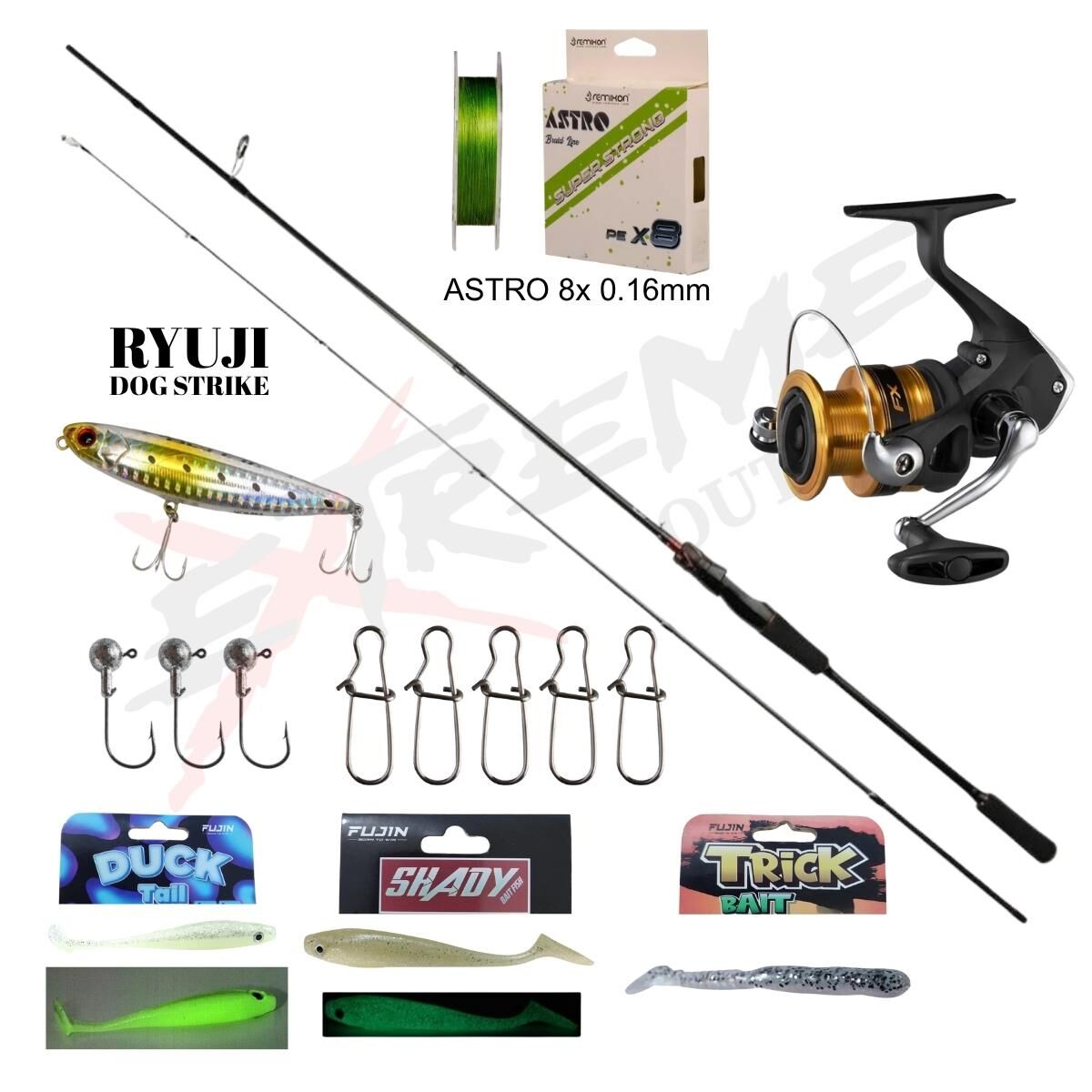 Shimano Fx 4000 Ryuji Luna II 270 cm 4-35 Gr Spin Olta Seti