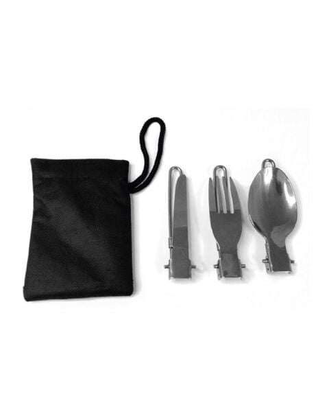 Nurgaz Katlanır Kaşık Bıçak Çatal Set