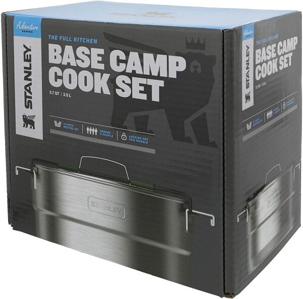 Stanley Adventure Çelik Kamp Pişirme Seti (19 Parça Set) 3,5 Lt Çelik