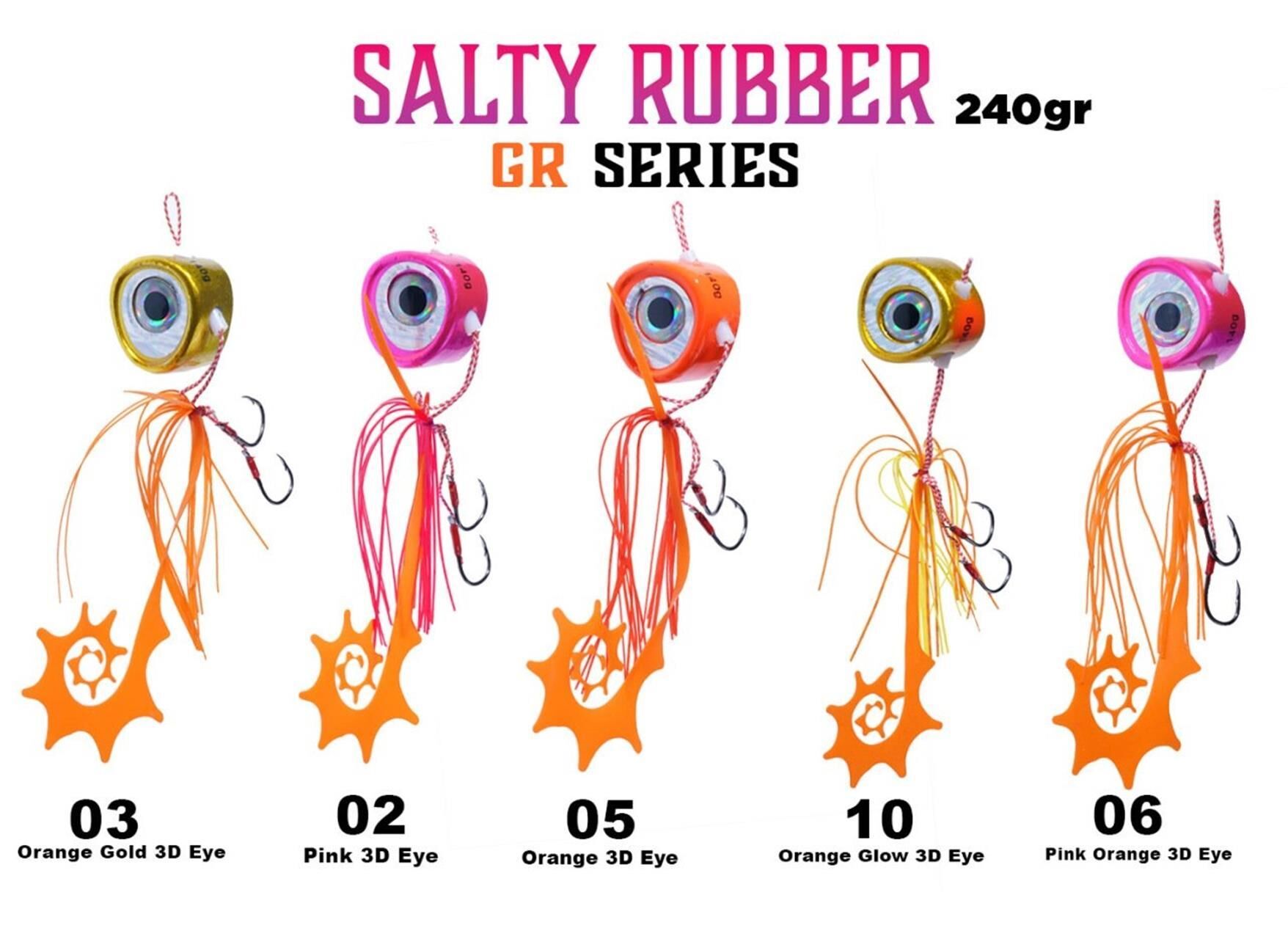 Fujin Salty Rubber 240 gr GR Serisi Tai Rubber Set
