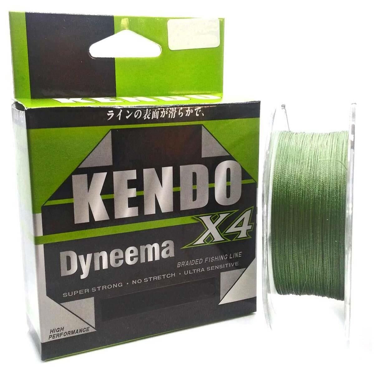 Kendo Dynema Braided High Green 4 Örgü Olta Misinası 120Mt High Green - 0,23 MM