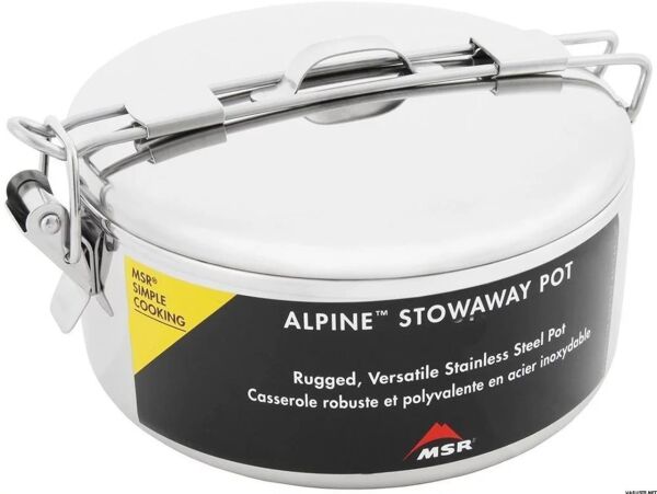 MSR StowAway Pot 1.6 LT (Tencere) Gümüş