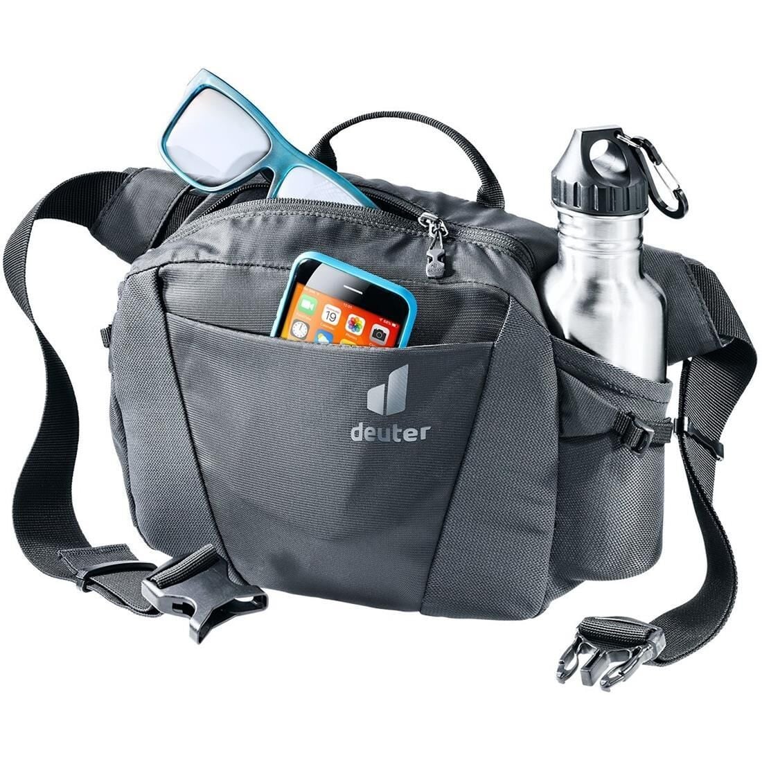 Deuter Travel Belt Çapraz Çanta SİYAH