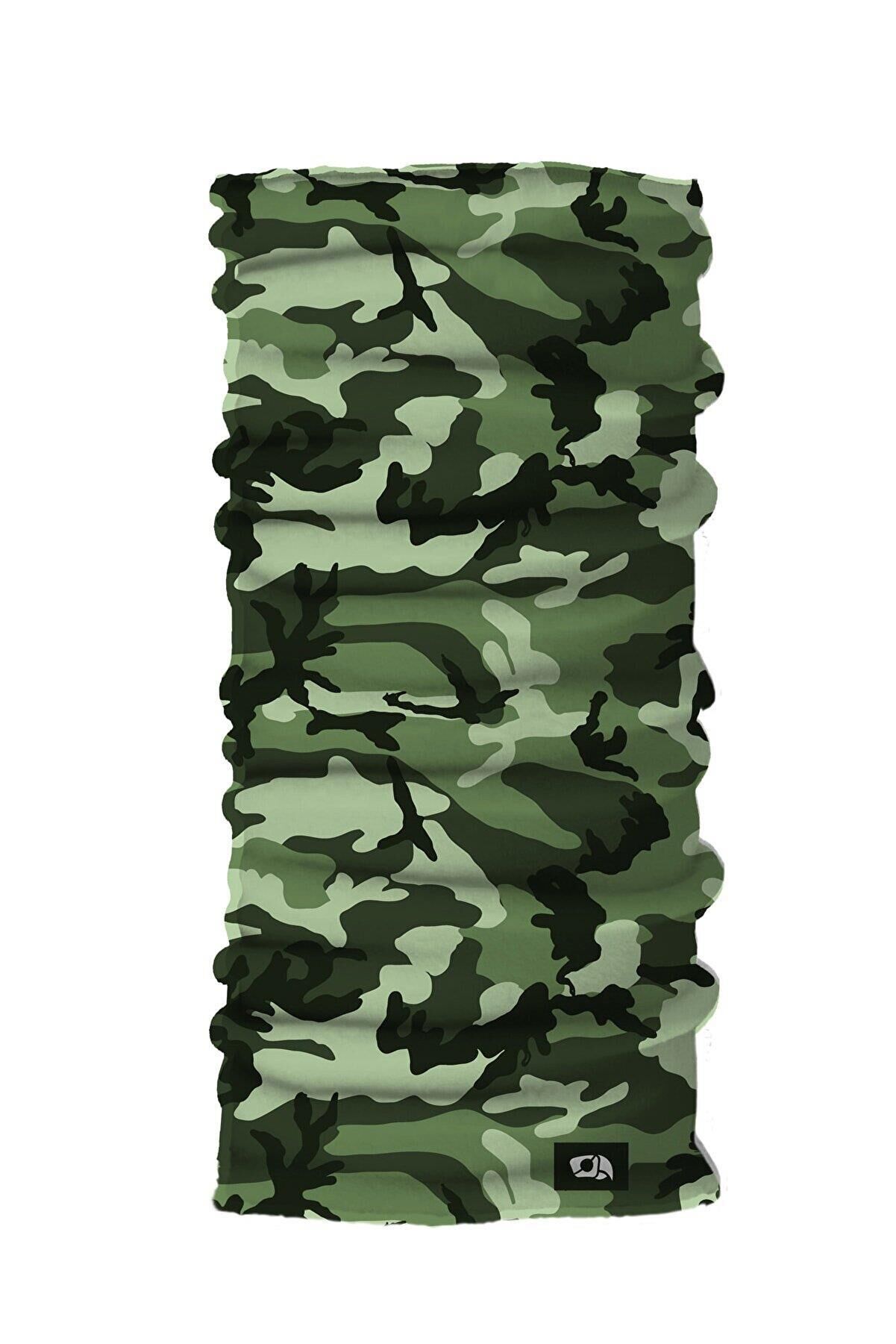 Pirate & Parrot GreenCamo Bandana PA01-21021