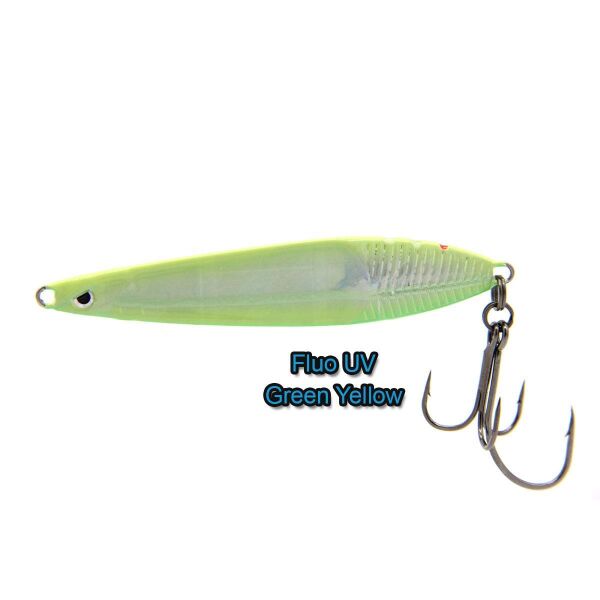 Savage Gear Seeker ISP 98 mm 23 gr Metal Kaşık Yem Fluo UV Green Yellow